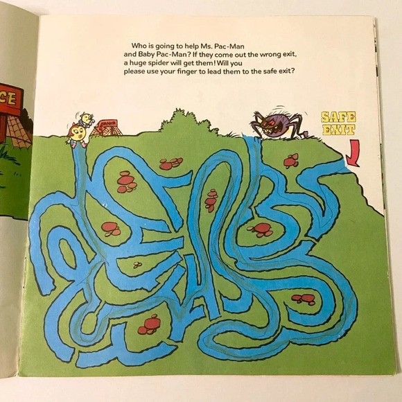 Vintage 1983 Ms Pac Mans Prize Pupil Paperback By John Albano Damaged - Picture 10 of 16